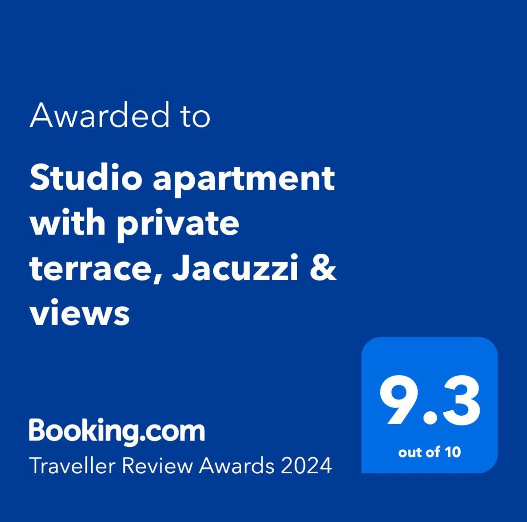 Studio Apartment With Private Terrace, Jacuzzi & Views Mosta Exterior photo